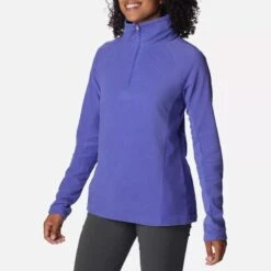 Columbia Women's Glacial™ IV Half Zip Fleece Purple Lotus