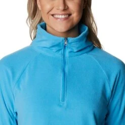 Columbia Women's Glacial™ IV Half Zip Fleece Blue Chill 6 Columbia Women's Glacial™ IV Half Zip Fleece Blue Chill -Under Armour Store 1802201 422 a2 presethigh res jpeg 300 dpi