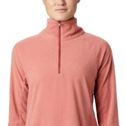 Columbia Women's Glacial™ IV Half Zip Fleece Dark Coral -Under Armour Store 1802201 639 a2