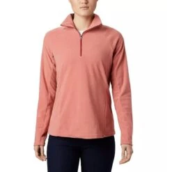 Columbia Women's Glacial™ IV Half Zip Fleece Dark Coral