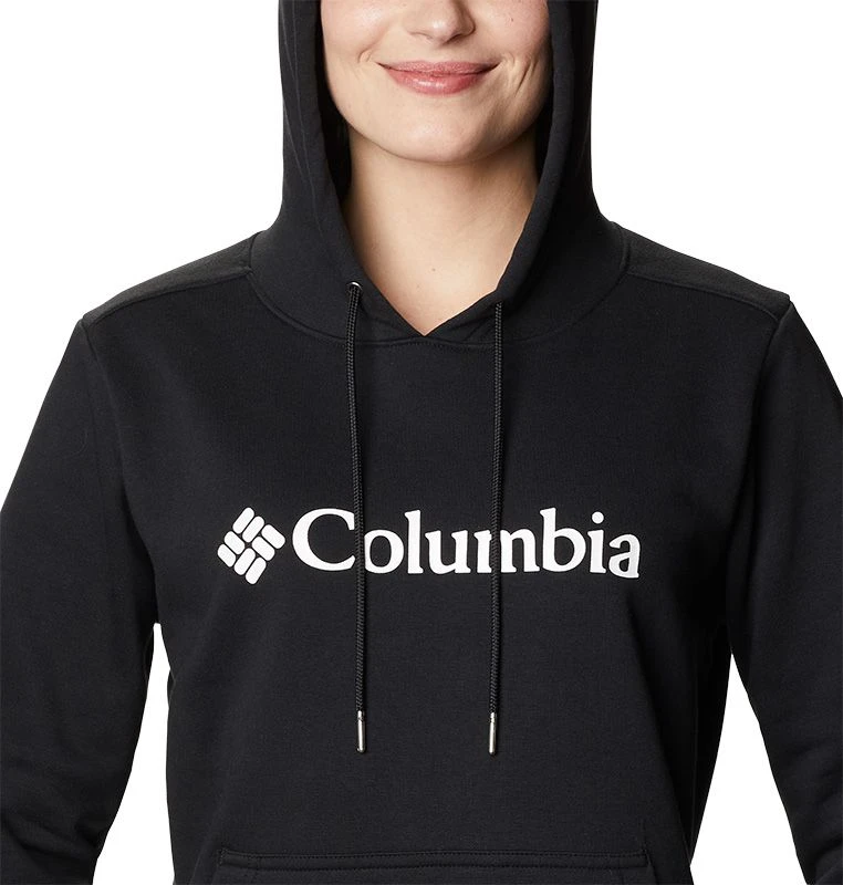 Columbia Women's Logo Hoodie Black 5 Columbia Women's Logo Hoodie Black - Image 5
