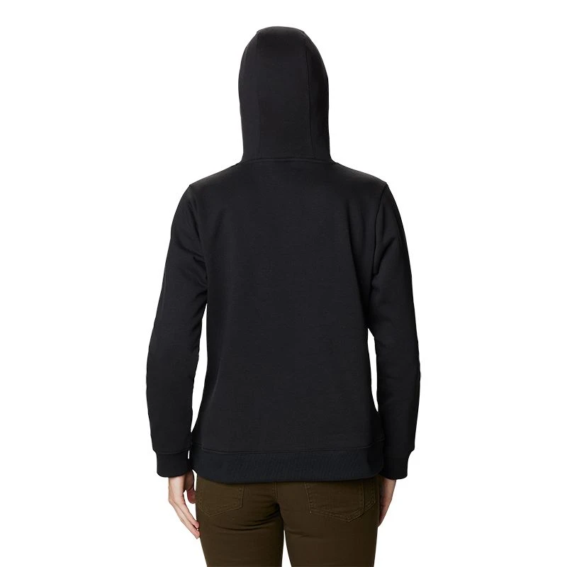 Columbia Women's Logo Hoodie Black 2 Columbia Women's Logo Hoodie Black - Image 2