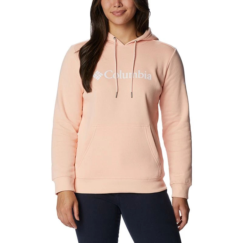 Columbia Women's Logo Hoodie Peach Blossom 1 Columbia Women's Logo Hoodie Peach Blossom