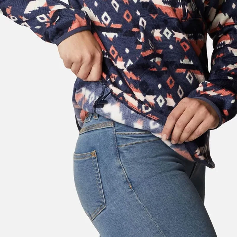 Columbia Women's Sweater Weather™ Hooded Pullover Nocturnal Rocky Mt Print 5 Columbia Women's Sweater Weather™ Hooded Pullover Nocturnal Rocky Mt Print - Image 5