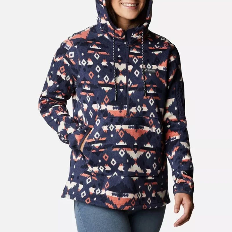 Columbia Women's Sweater Weather™ Hooded Pullover Nocturnal Rocky Mt Print 6 Columbia Women's Sweater Weather™ Hooded Pullover Nocturnal Rocky Mt Print - Image 6