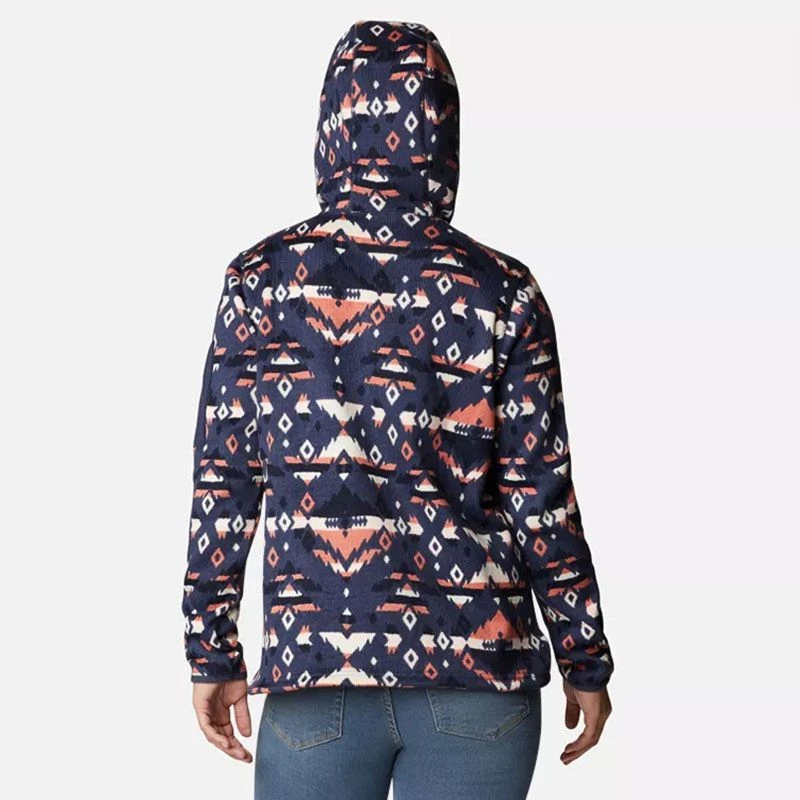 Columbia Women's Sweater Weather™ Hooded Pullover Nocturnal Rocky Mt Print 2 Columbia Women's Sweater Weather™ Hooded Pullover Nocturnal Rocky Mt Print - Image 2