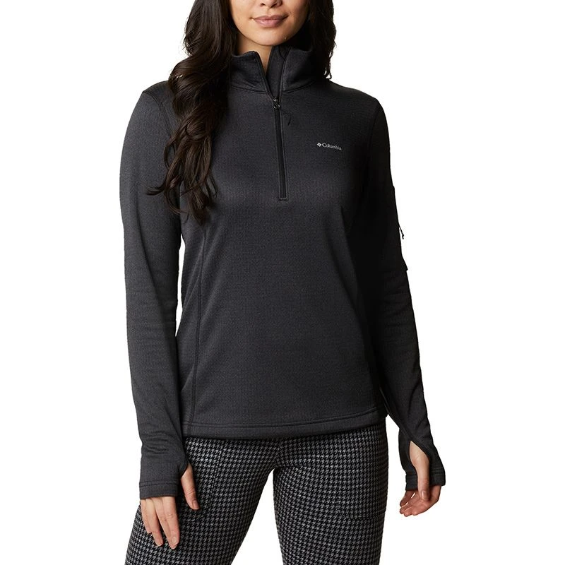 Columbia Women's Park View™ Half Zip Fleece Black 1 Columbia Women's Park View™ Half Zip Fleece Black