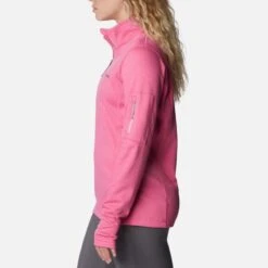 Columbia Women's Park View™ Half Zip Fleece Wild Geranium Heather -Under Armour Store 1959703656 3