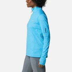 Columbia Women's Park View™ Half Zip Fleece Blue Chill Heather -Under Armour Store 1959703 422 a1