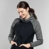 Women's Henry Fleece Full Zip Hoodie Black / Dark Grey 4 Women's Henry Fleece Full Zip Hoodie Black / Dark Grey -Under Armour Store 4t5a0518
