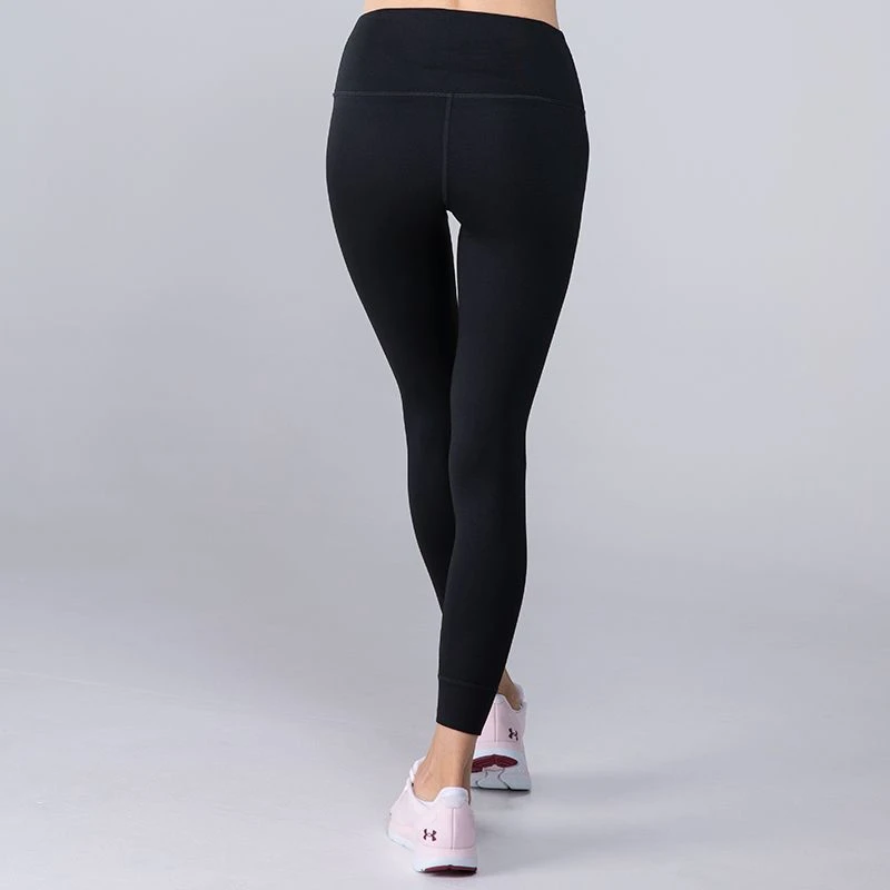 Women's Natalie Full Length Leggings Black / Pink 3 Women's Natalie Full Length Leggings Black / Pink - Image 3