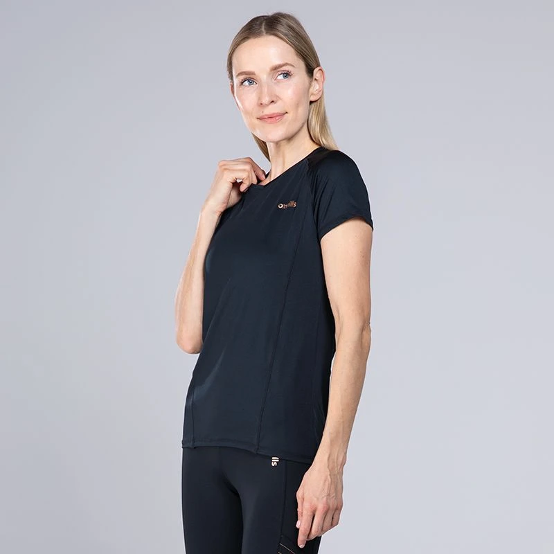 Women's Freya T-Shirt Black / Rose Gold 3 Women's Freya T-Shirt Black / Rose Gold - Image 3