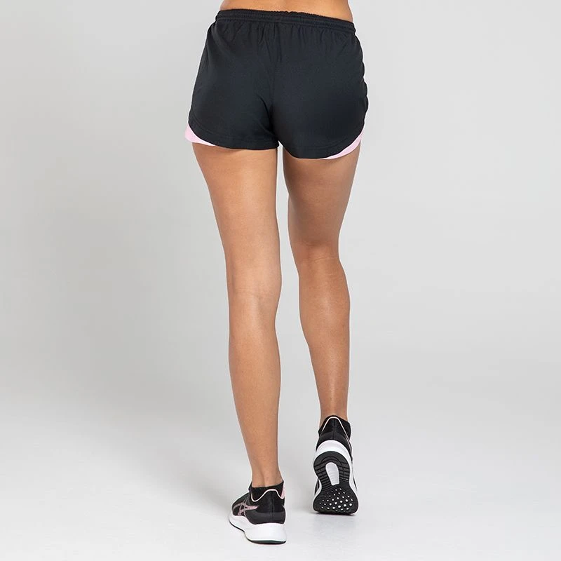 Women's Kiera Sports Shorts Black / Pink / White 3 Women's Kiera Sports Shorts Black / Pink / White - Image 3