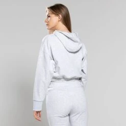 Women's Avelina Cropped Hooded Top Grey 12 Women's Avelina Cropped Hooded Top Grey -Under Armour Store 4t5a6261