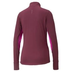 Puma Women's Favourite Quarter Zip Running Top Grape Wine / Deep Orchid -Under Armour Store 520184 71 bv