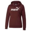 Puma Women's Essentials Logo Hoodie Aubergine 15 Puma Women's Essentials Logo Hoodie Aubergine -Under Armour Store 586789 50