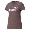 Puma Women's Essentials Logo Heather T-Shirt Fudgeheath 5 Puma Women's Essentials Logo Heather T-Shirt Fudgeheath -Under Armour Store 586876 21