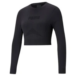 Puma Women's Evostripe Long Sleeve Training Top Puma Black -Under Armour Store 586913 01