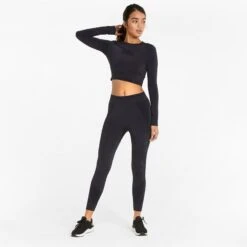 Puma Women's Evoknit High-Waist 7/8 Leggings Black