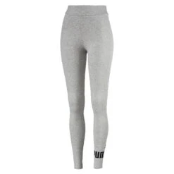 Puma Women's Essentials Logo Leggings Grey / Black