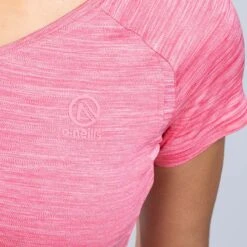 Women's Madison V-Neck T-Shirt Pink 7 Women's Madison V-Neck T-Shirt Pink -Under Armour Store am3a0059