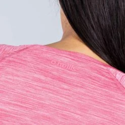 Women's Madison V-Neck T-Shirt Pink 9 Women's Madison V-Neck T-Shirt Pink -Under Armour Store am3a0060