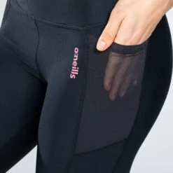 Women's Savannah 7/8 Leggings Black / Pink -Under Armour Store am3a0064 4