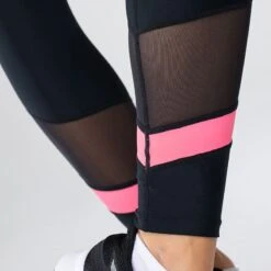 Women's Savannah 7/8 Leggings Black / Pink -Under Armour Store am3a0065 4
