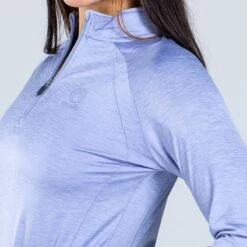 Women's Madison Brushed Half Zip Top Blue -Under Armour Store am3a0124