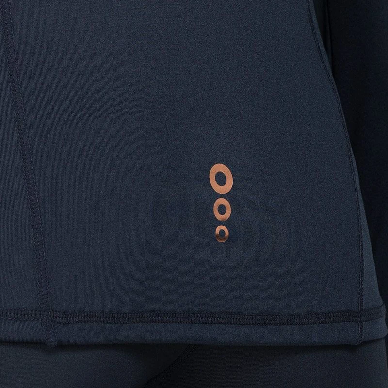Women's Freya Half Zip Black / Rose Gold 9 Women's Freya Half Zip Black / Rose Gold - Image 9