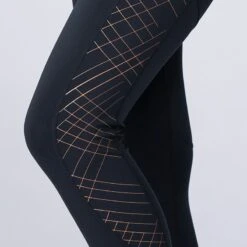 Women's Freya 7/8 Leggings Black / Rose Gold -Under Armour Store am3a0721