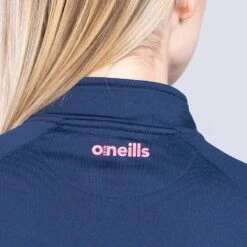 Women's Dolmen Brushed Half Zip Top Marine / Pink / Purple -Under Armour Store am3a0799