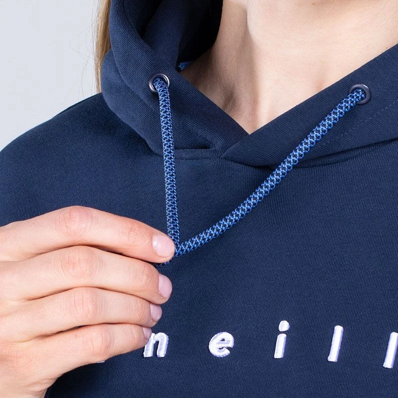 Women's Carrie Fleece Pullover Hoodie Marine / Blue / White 5 Women's Carrie Fleece Pullover Hoodie Marine / Blue / White - Image 5