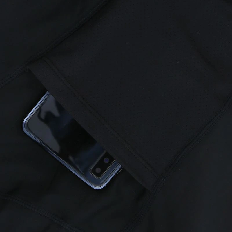 Women's Ariana Capri Leggings Black / Silver 4 Women's Ariana Capri Leggings Black / Silver - Image 4