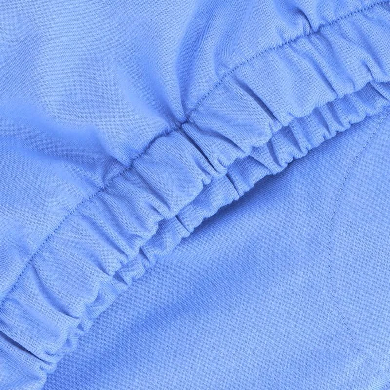 Women's Avelina Cropped Hooded Top Blue 6 Women's Avelina Cropped Hooded Top Blue - Image 6