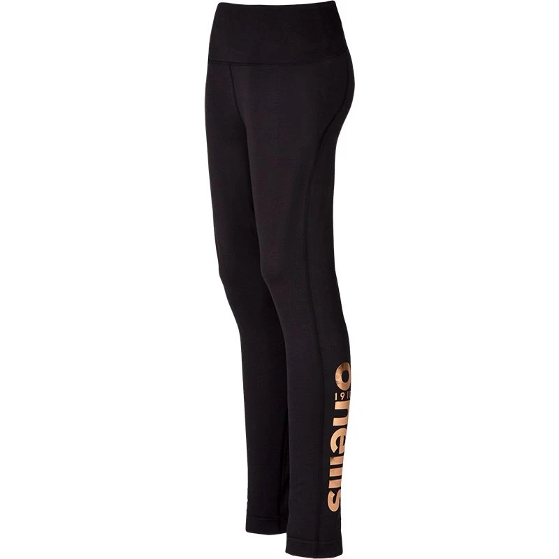 Women's Brodie Leggings Black / Gold 3 Women's Brodie Leggings Black / Gold - Image 3