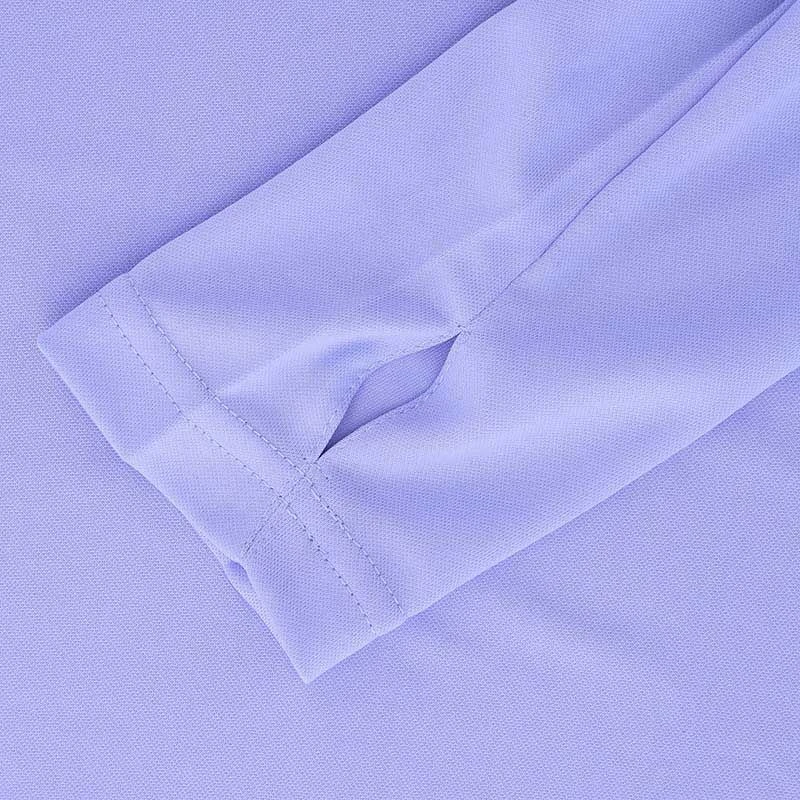 Women's Carrie Half Zip Midlayer Top Purple / White 4 Women's Carrie Half Zip Midlayer Top Purple / White - Image 4