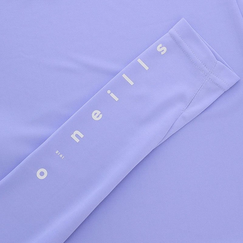 Women's Carrie Half Zip Midlayer Top Purple / White 5 Women's Carrie Half Zip Midlayer Top Purple / White - Image 5