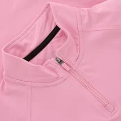 Women's Carrie Half Zip Top Pink / Black / White 8 Women's Carrie Half Zip Top Pink / Black / White -Under Armour Store cari 273 0 gen pkbkwh wmn p3