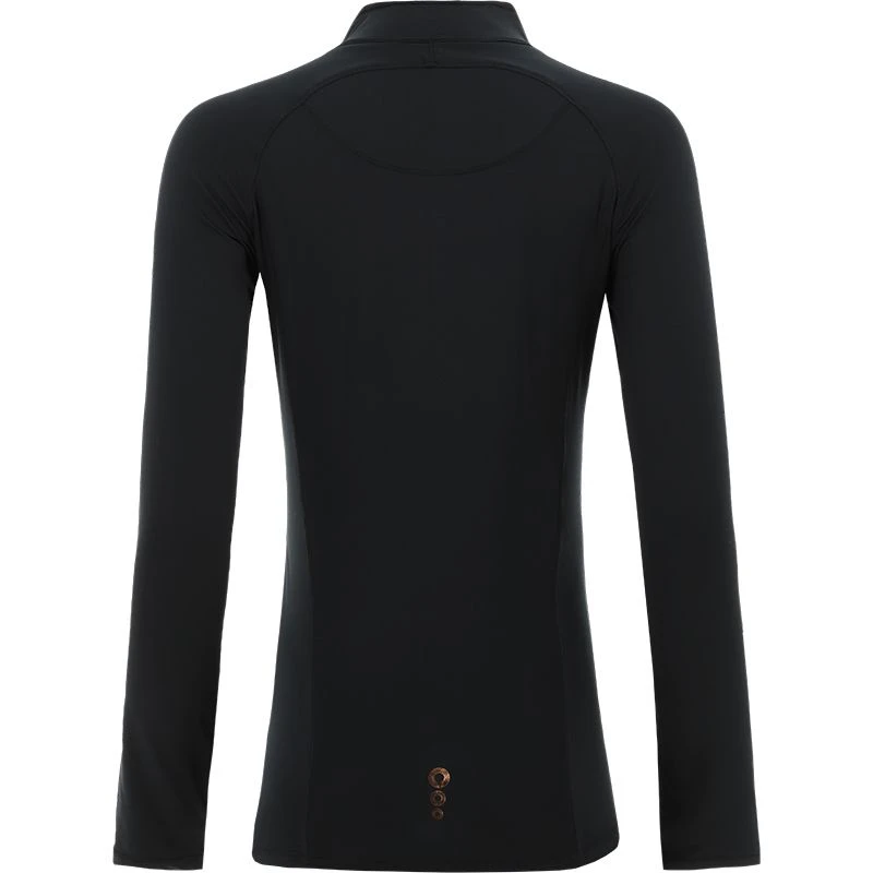 Women's Freya Half Zip Black / Rose Gold 5 Women's Freya Half Zip Black / Rose Gold - Image 5