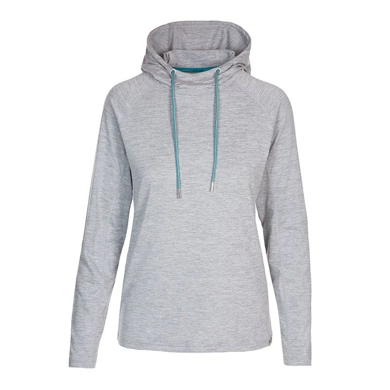 Trespass Women's Hattie Hoodie Platinum Marl 1 Trespass Women's Hattie Hoodie Platinum Marl