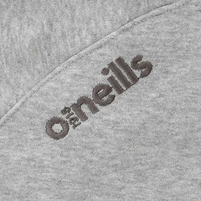 Women's Henry Fleece Full Zip Hoodie Grey 7 Women's Henry Fleece Full Zip Hoodie Grey - Image 7