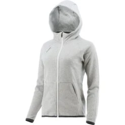 Women's Henry Fleece Full Zip Hoodie Grey 10 Women's Henry Fleece Full Zip Hoodie Grey -Under Armour Store henry16 fz flc hoodie wmns marl grey 1