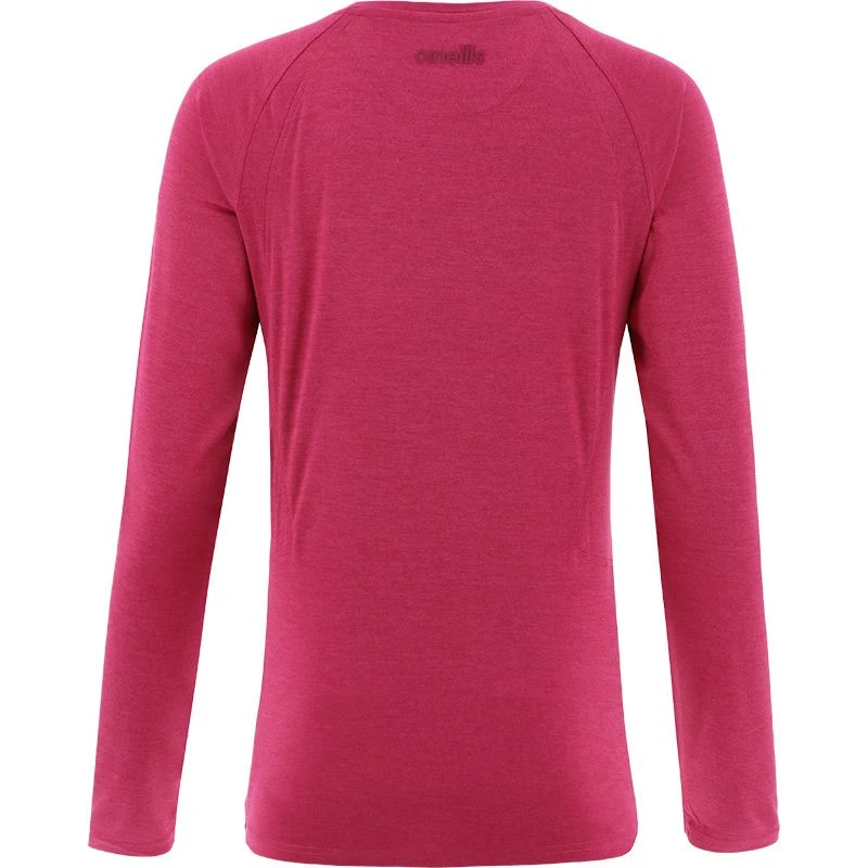 Women's Madison Long Sleeve Top Pink 2 Women's Madison Long Sleeve Top Pink - Image 2