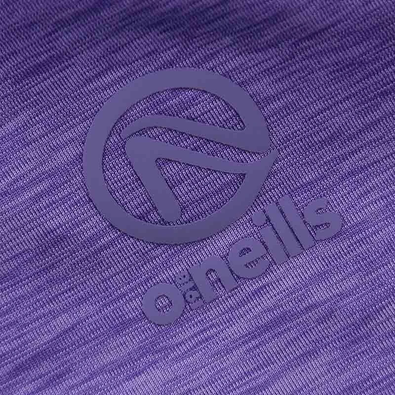 Women's Madison Brushed Half Zip Top Purple 3 Women's Madison Brushed Half Zip Top Purple - Image 3