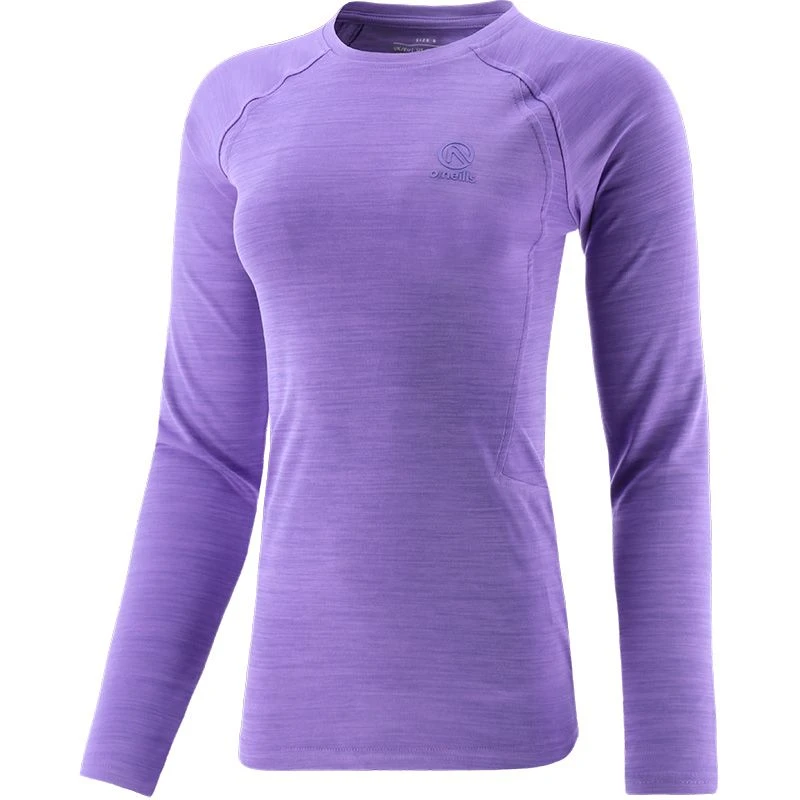 Women's Madison Long Sleeve Top Purple 1 Women's Madison Long Sleeve Top Purple