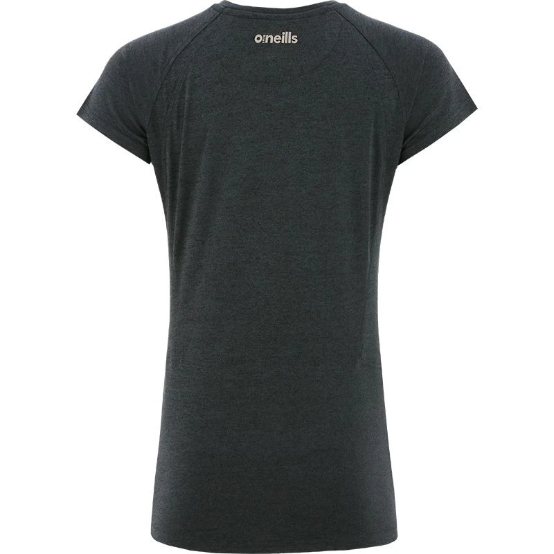Women's Madison V-Neck T-Shirt Black 2 Women's Madison V-Neck T-Shirt Black - Image 2