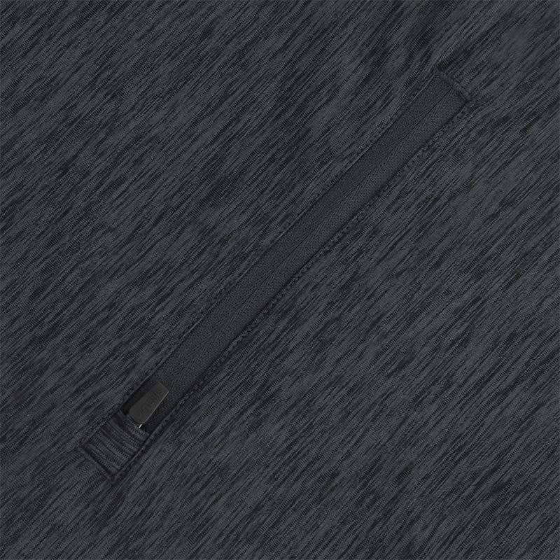 Women's Madison Brushed Half Zip Top Black 5 Women's Madison Brushed Half Zip Top Black - Image 5