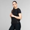 Women's Madison Cotton T-Shirt Black 8 Women's Madison Cotton T-Shirt Black -Under Armour Store madison 002 cotton tee blk 1 1