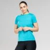 Women's Madison Cotton T-Shirt Blue -Under Armour Store madison 002 cotton tee blue 1